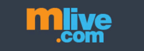 mlive3 Mlive.com logo in orange and blue on a dark background.