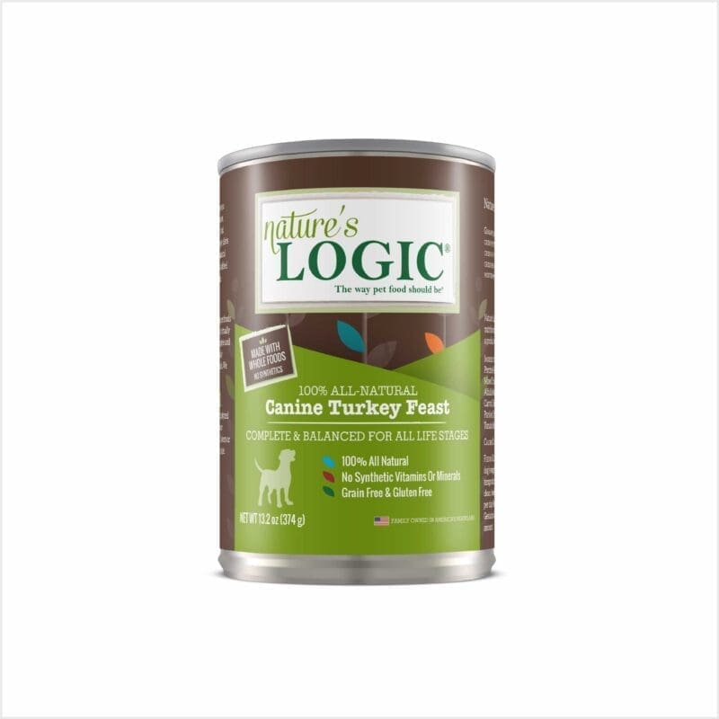 Canned Turkey Dog Food | All Natural Wet Dog Food | Nature's Logic